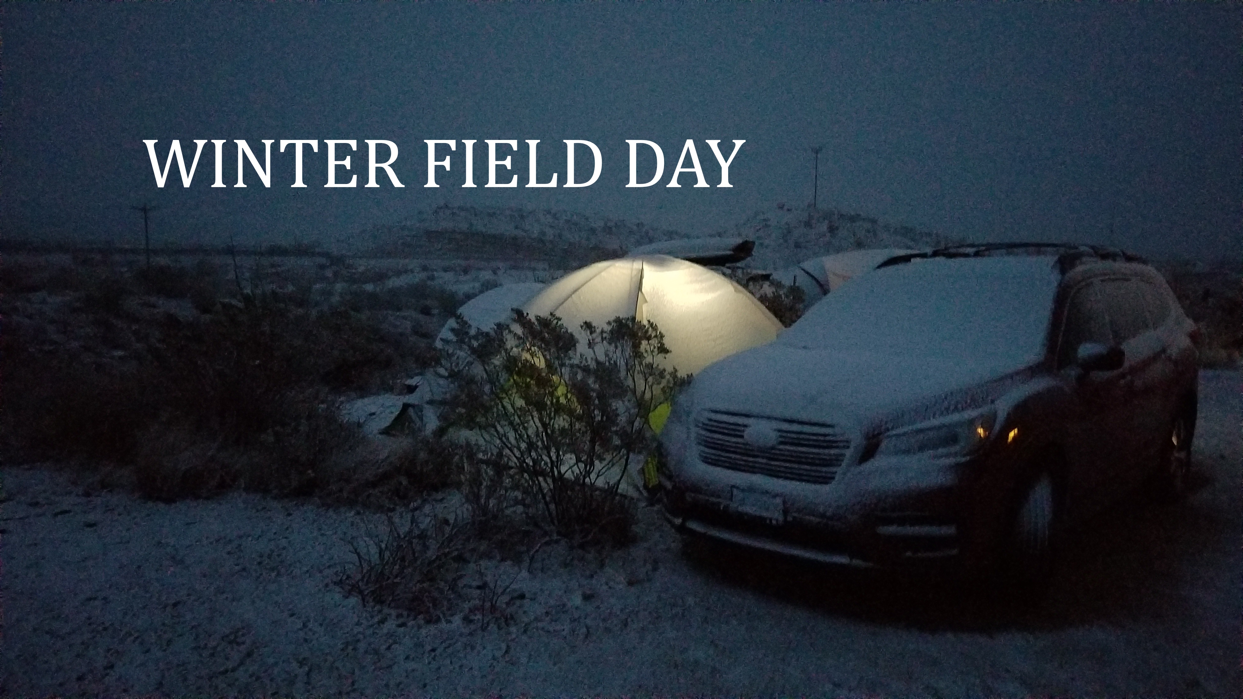 Winter Test of Amateur Radio Readiness