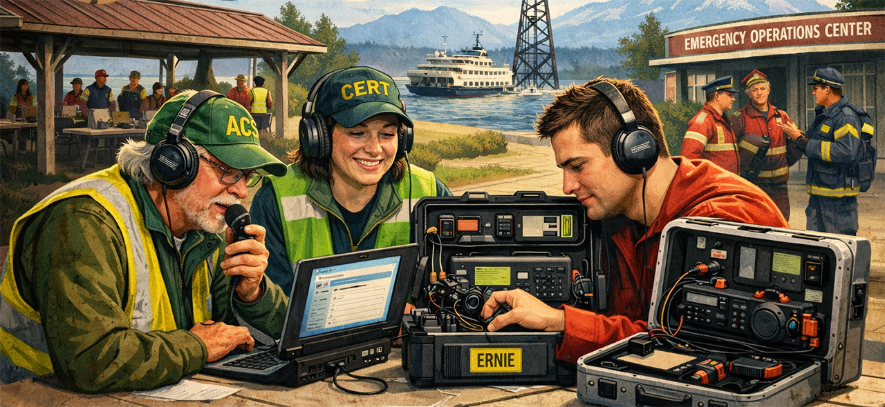 Emergency Communications in Practice – Training on Vashon Island