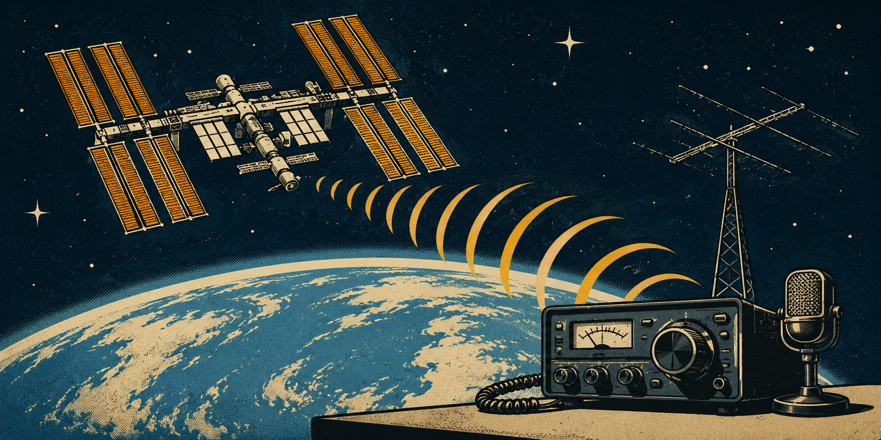 Chasing the ISS with Ham Radio